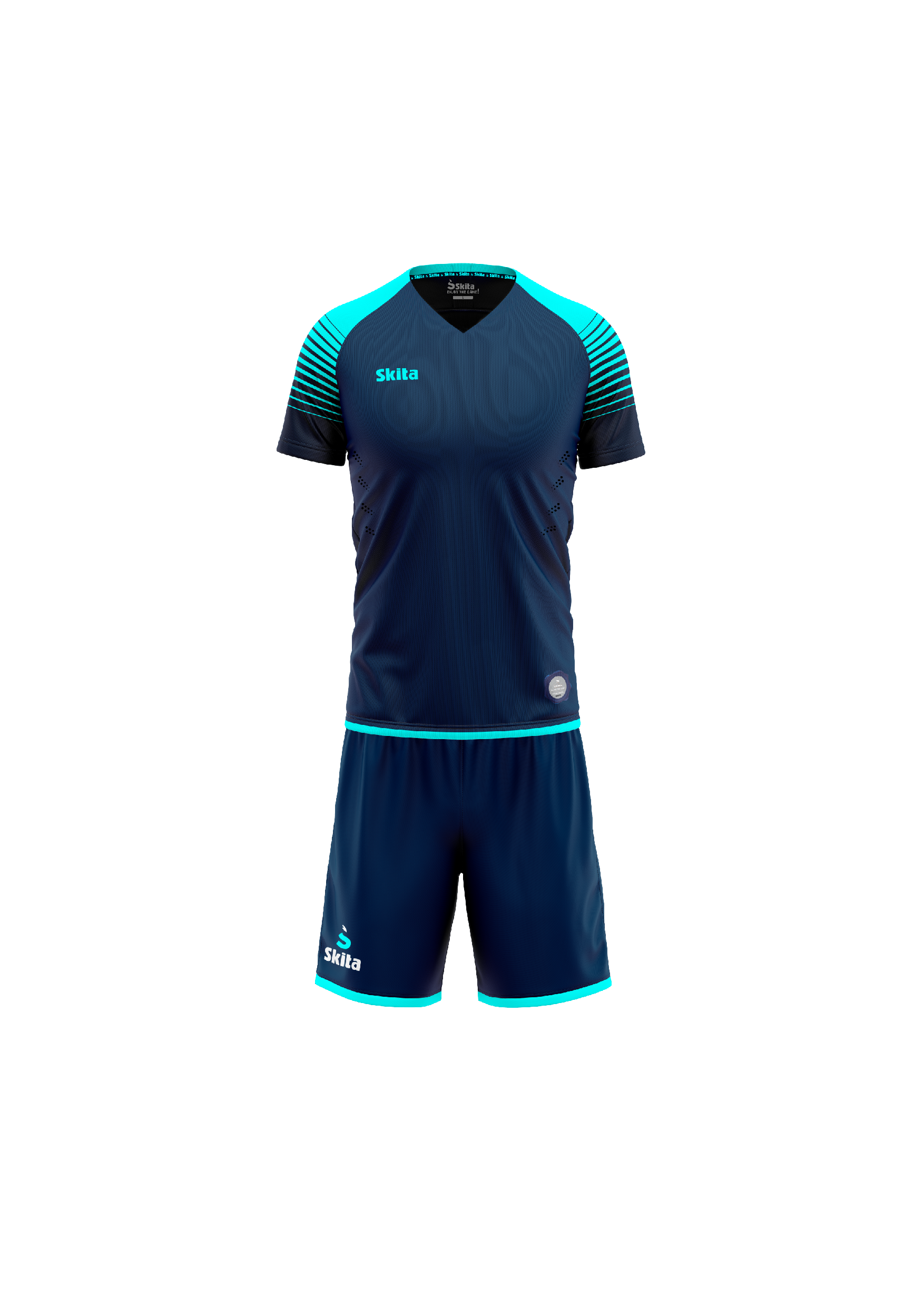 Maillot short FARO (bleu nuit/bleu ciel)